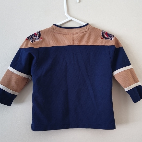 💛 18 M Long-Sleeve Oilers Jersey - Picture 7 of 8
